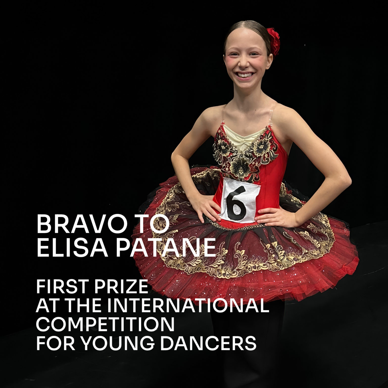 Bravo à Elisa Patane