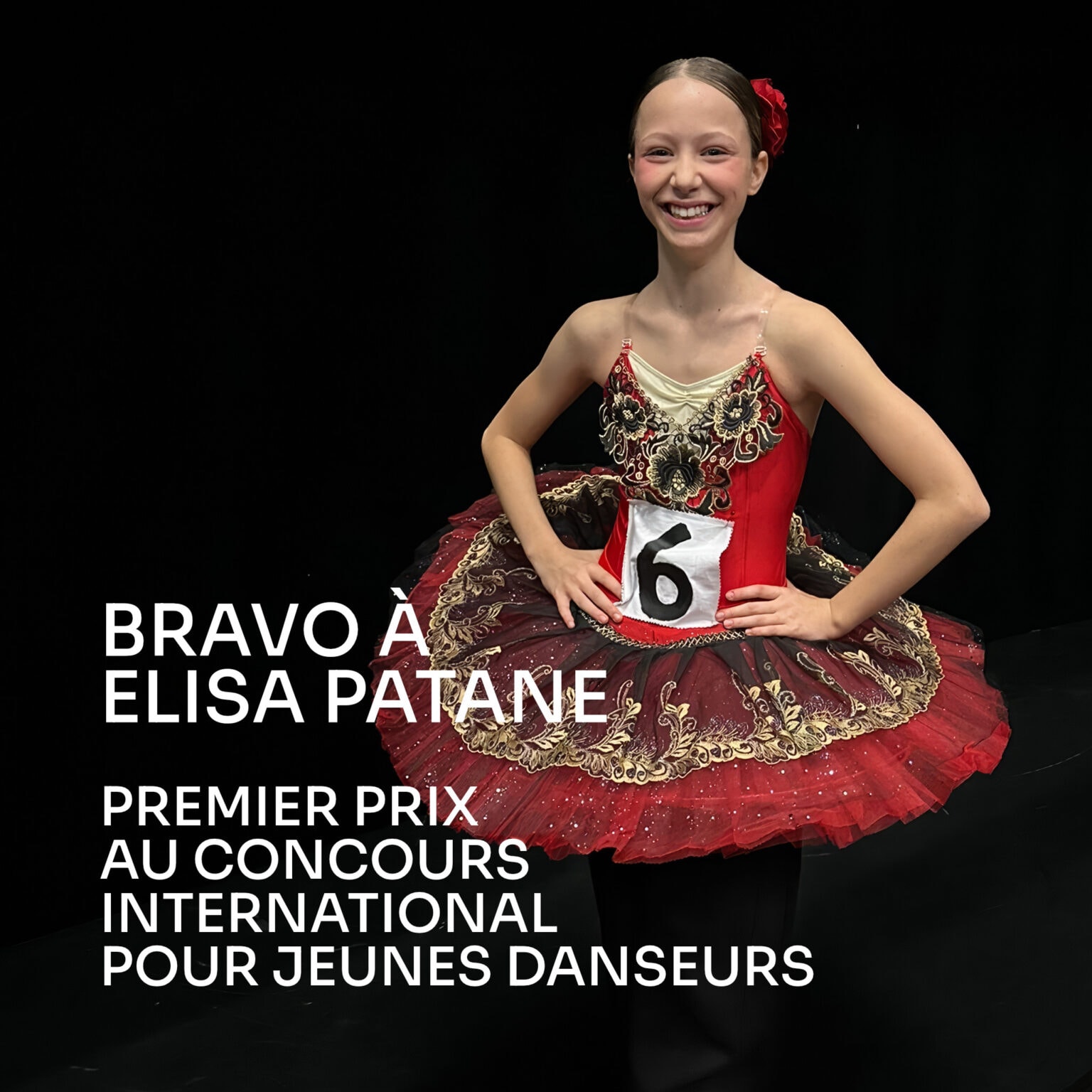 Bravo à Elisa Patane