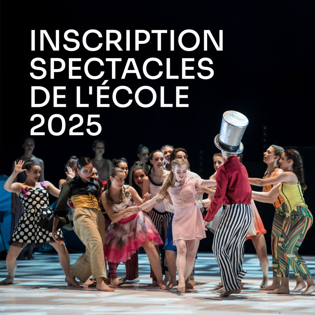 Inscription spectacles de l’école 2025